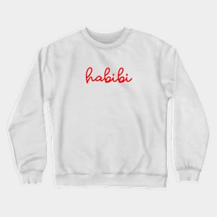 habibi - supreme red Crewneck Sweatshirt